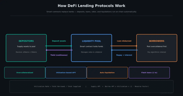 How DeFi lending protocols work: