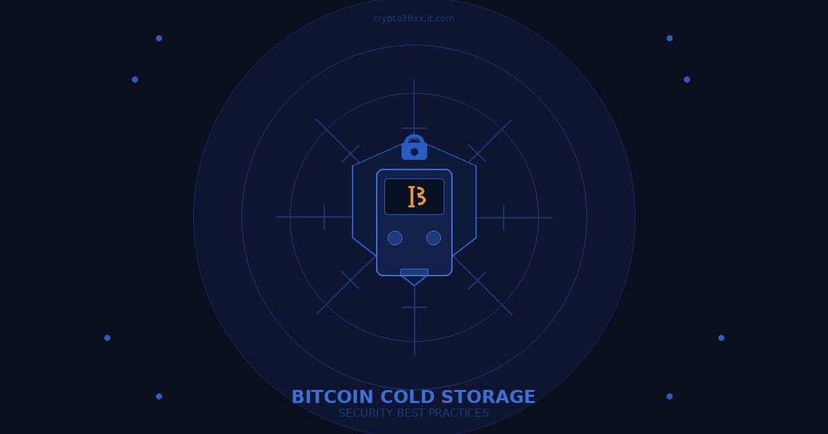 Bitcoin cold storage best practices