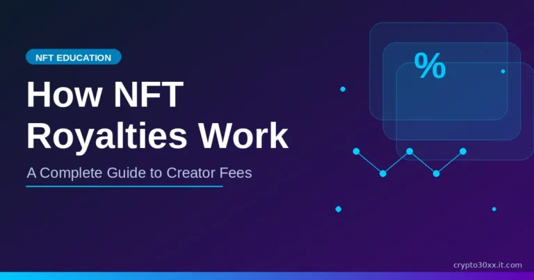 How NFT royalties work: smart contract creator fee flow on secondary NFT sales